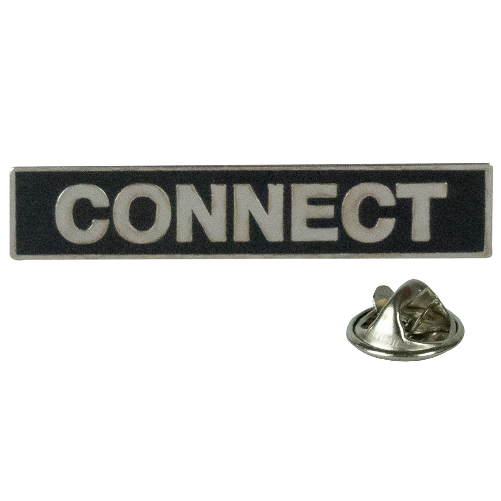 CONNECT AND ADRENALIN ENAMEL 2 PIN BADGE SET