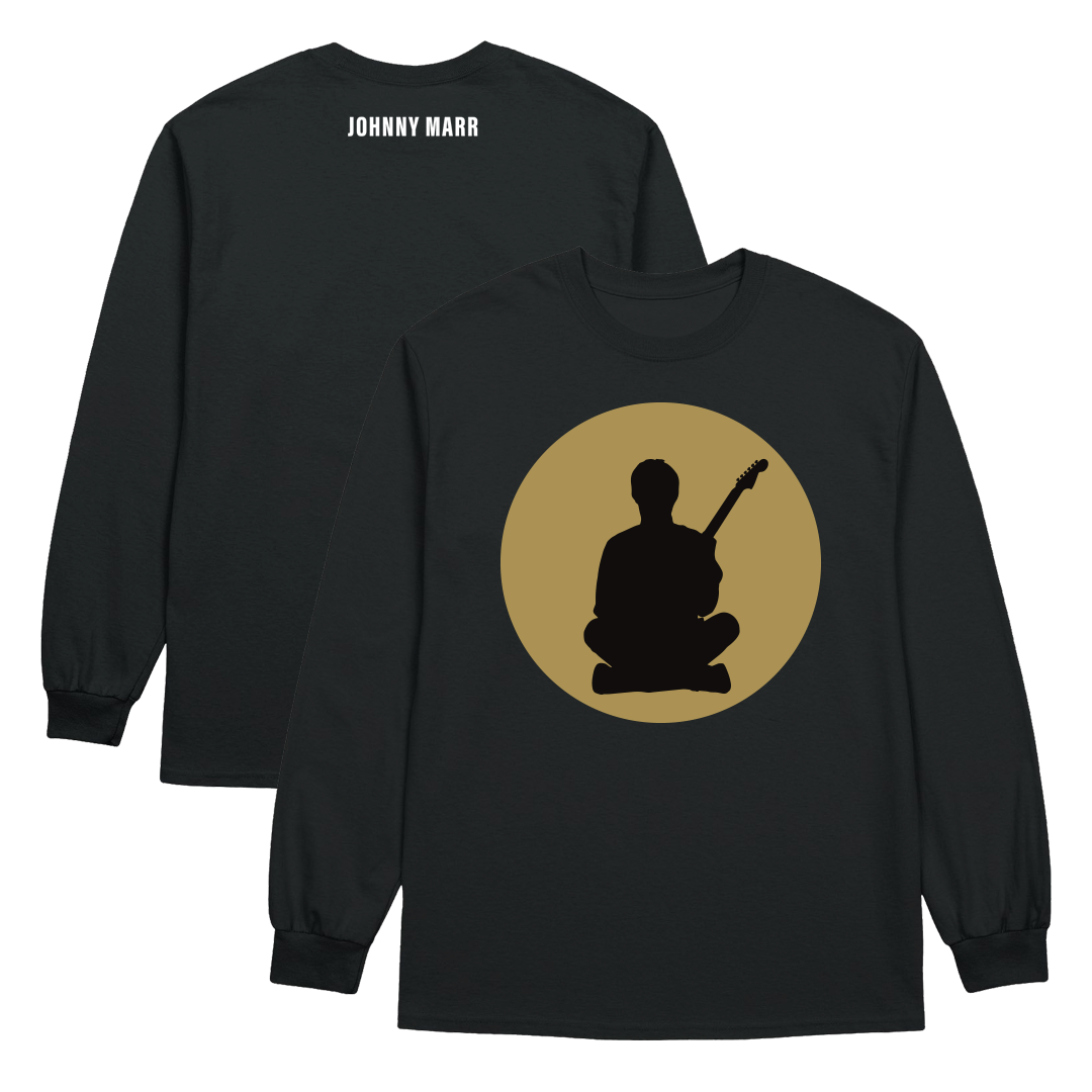 SPIRIT POWER AND SOUL BLACK LONGSLEEVE T-SHIRT