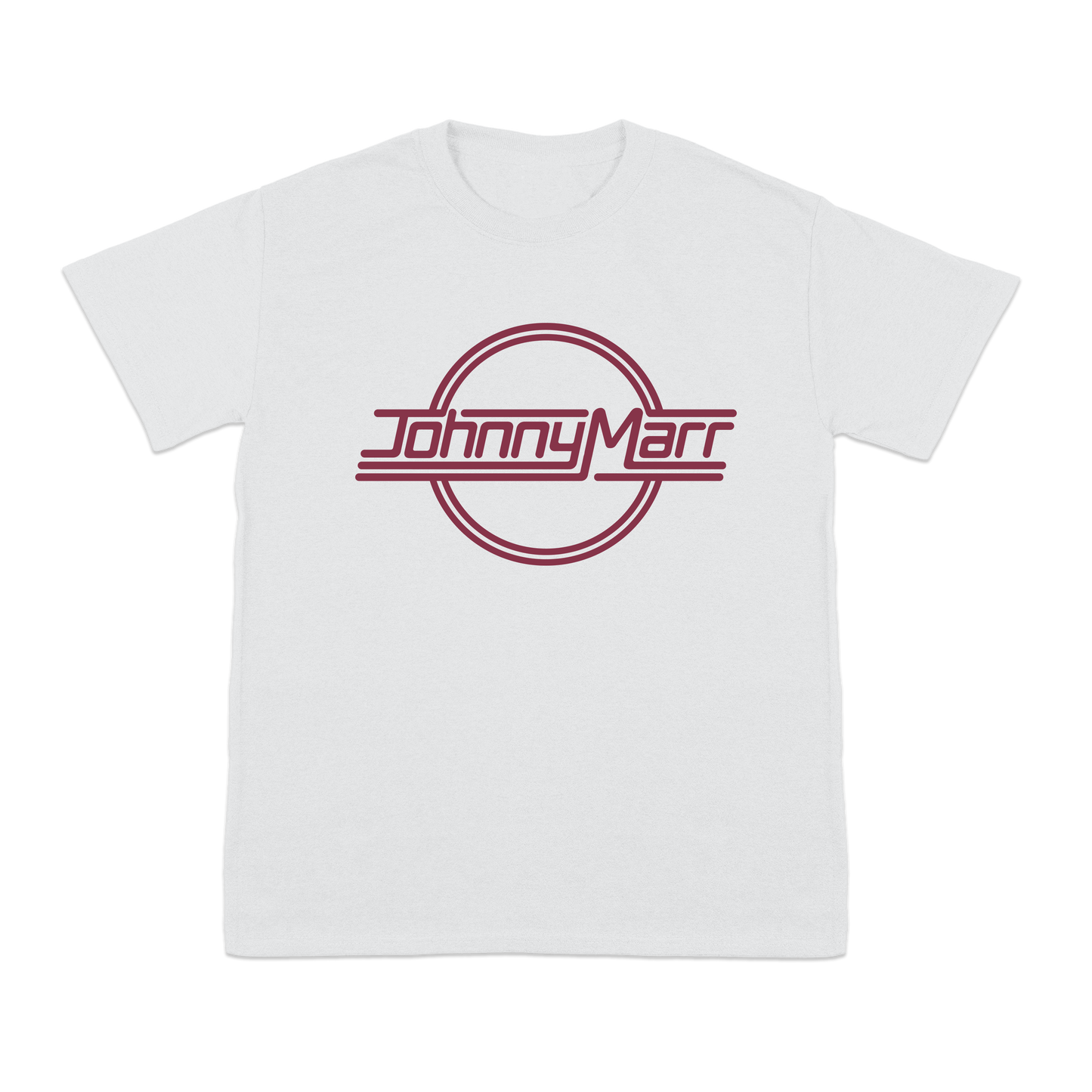 CRAZY FACE RED LOGO WHITE T-SHIRT