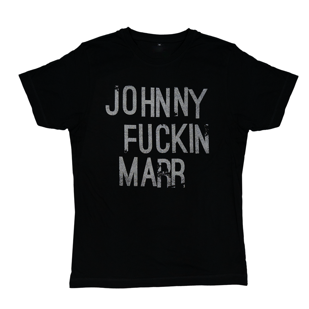 JOHNNY F**KIN MARR BLACK T-SHIRT