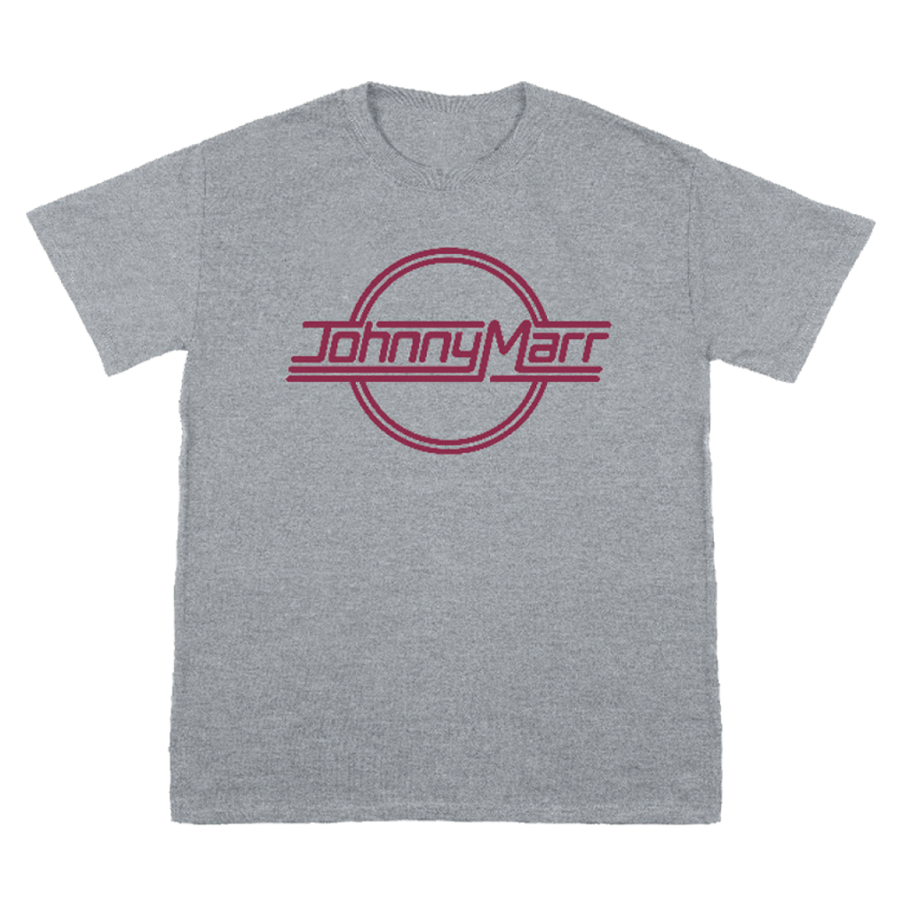 CRAZY FACE LOGO GREY MARL T-SHIRT