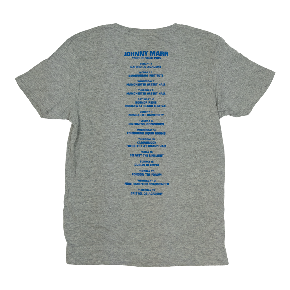 PLAYLAND OCTOBER 2015 TOUR GREY T-SHIRT