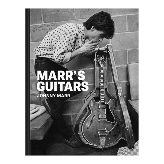 MARR'S GUITARS HARDBACK BOOK (SIGNED)