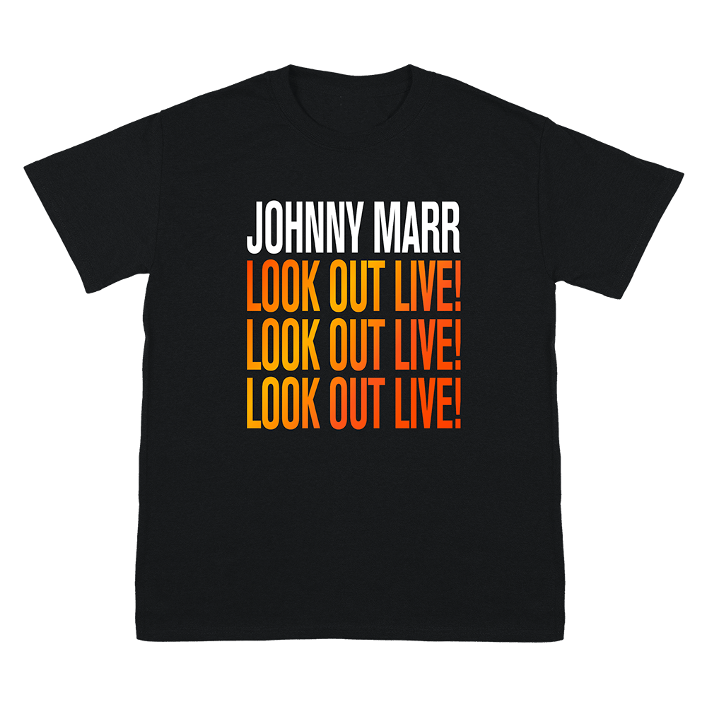 LOOK OUT LIVE BLACK TOUR T-SHIRT