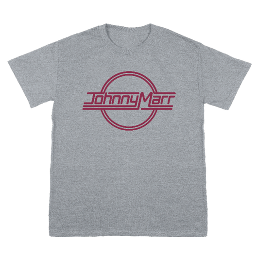 CRAZY FACE LOGO GREY MARL T-SHIRT